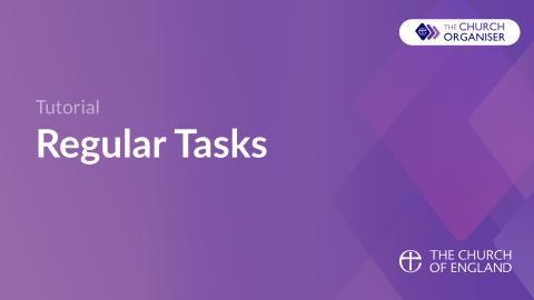Regular Tasks